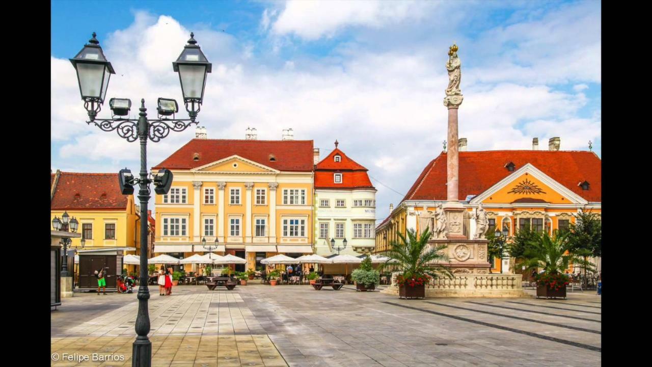 Centrum Apartman With Free Parking Győr Buitenkant foto